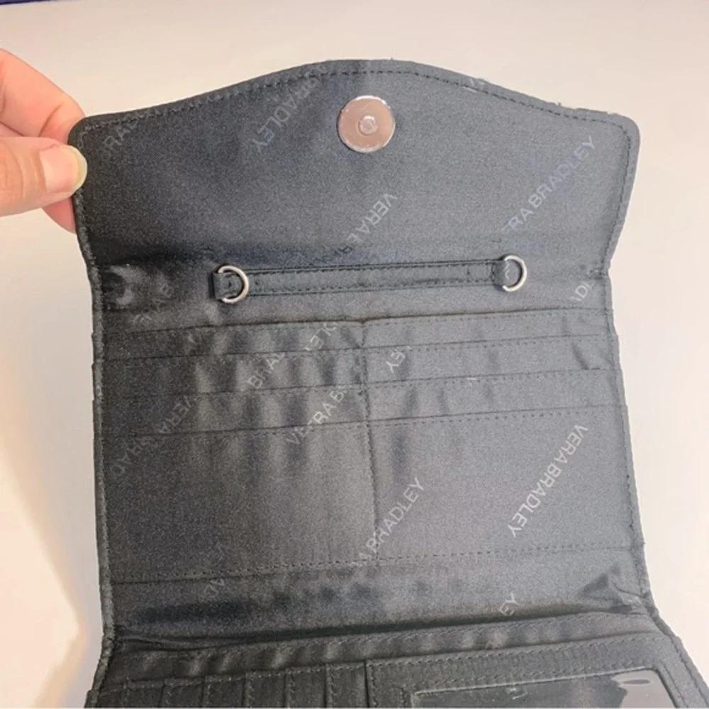 Vera Bradley Sierra Strap Trifold Wallet‎